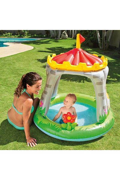 zola Inflatable children's pool, castle, 122 x 122 cm