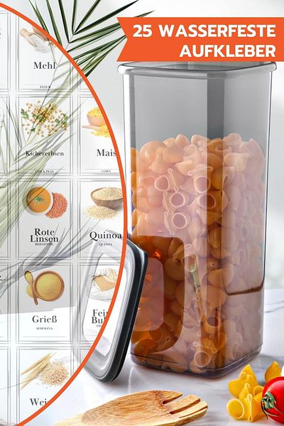 Ginza Maison FRESCA 12-TEILIGE AUFBEWAHRUNGSBOX ANTHRAZIT