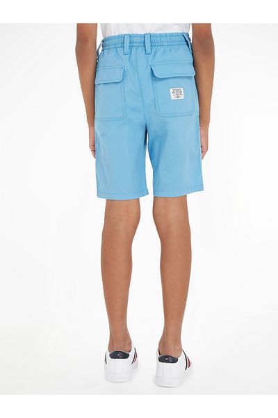 Tommy Hilfiger Tommy Hilfiger Boys Blue Poplin Shorts