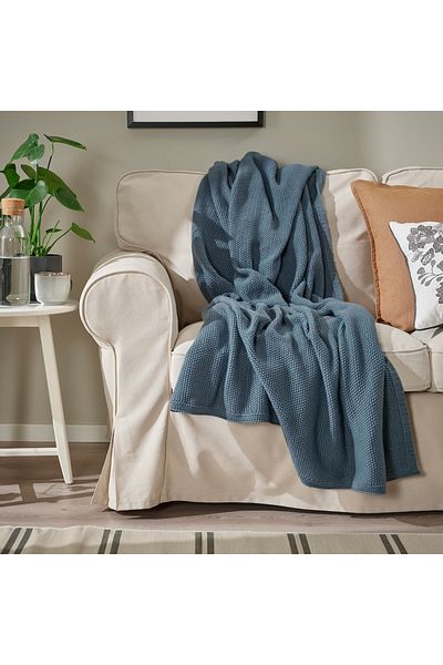 IKEA Cover, blue-grey, 130x170 cm