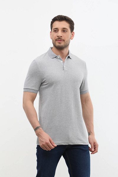 MARKAPIA Ανδρικό μπλουζάκι Polo Neck 100% βαμβάκι