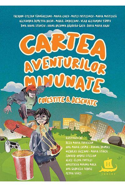 Editura Humanitas Junior The book of wonderful adventures told & drawn