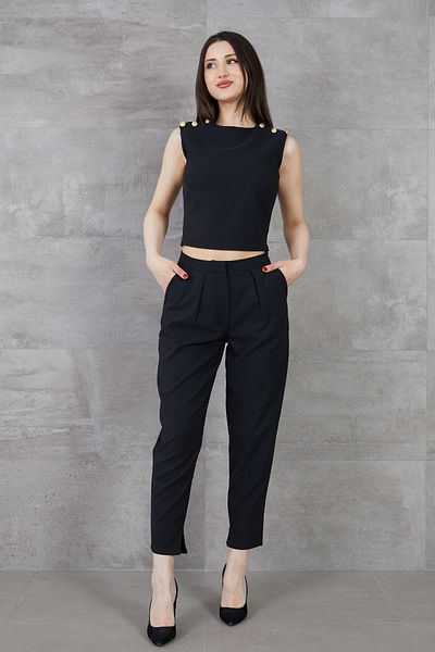 DPARİS Slit Leg Trousers