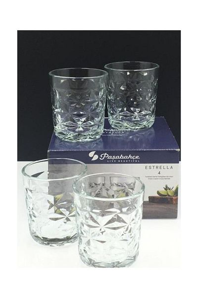 Paşabahçe 520542 Estrella Water Cup 305cc 4 Pieces