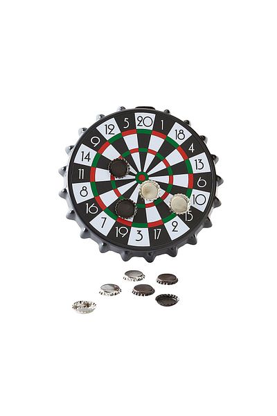 ACTION ONE Joc Darts Global Magnetic Bottle Cap, 10 capace magnetice, 42 cm