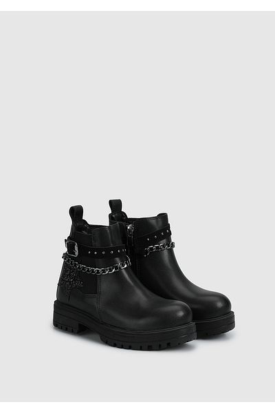 Kiddo Black Girl's Boots