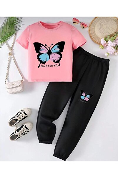 Topçu Kelebek Baskılı Eşofman Takımı