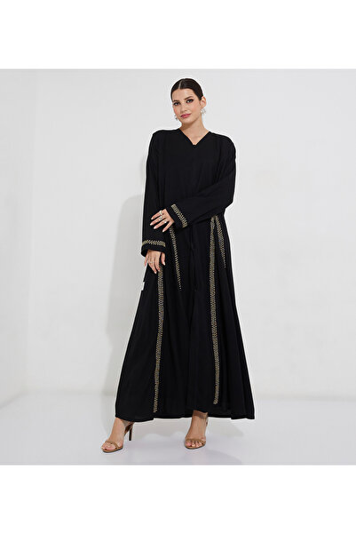 Rosette Abaya Gold Chiffon