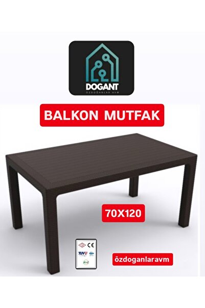dogant özdoğanlar avm 70X120 CAMSIZ Balkon Mutfak Masası