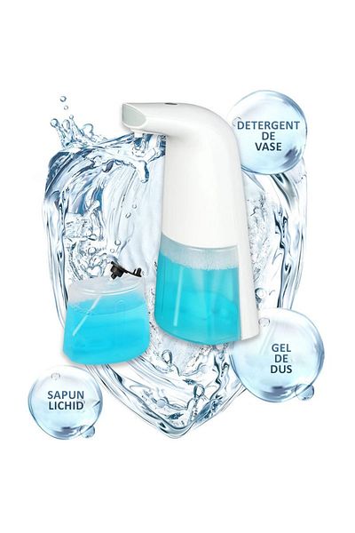 NEXTLY Dispenser De Sapun Spuma, , Automat, 250ml, Senzor Infrarosu, Alb