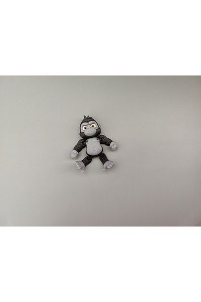 Minikbahcem Cute Gorilla Figure – 3D Toy with Movable Joints