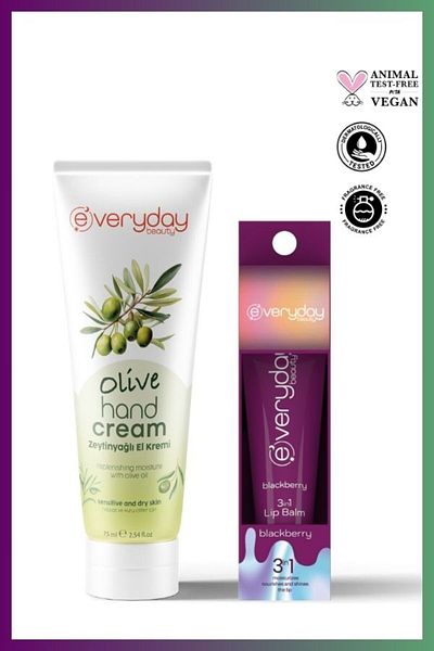 EveryDay Double Care Set Lip and Hand Cream