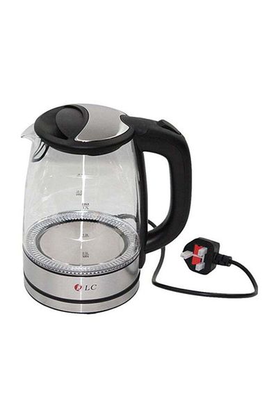 DLC Electric Kettle 1.7L 1.7 L 2200 W DLC-38117 Silver/Black/Clear