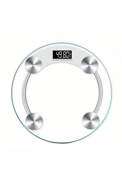 NEXTLY Cantar Electronic Corporal Si Obiecte De Peste 200g , Sticla Securizata, Oprire Automata