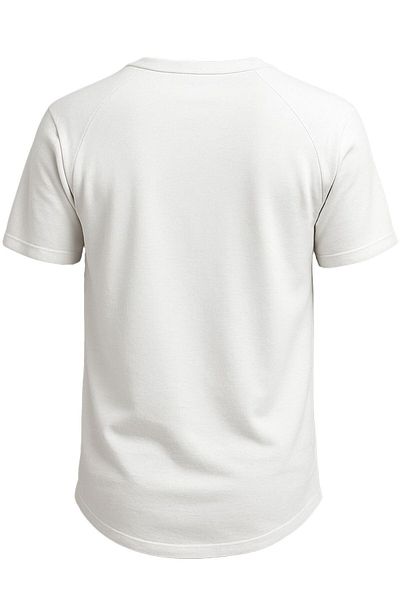 GHASSY CO. Ghassy Co. Ανδρικό μπλουζάκι Raglan Oval Cut 100% βαμβακερό μαλακό με υφή Crew Neck