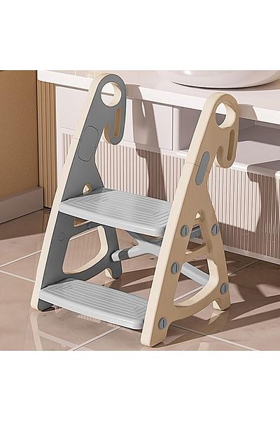 COOYA Step Stool for Kids,Triangular Side Structure & Wide Steps,Convenient to Carry,for kid Use
