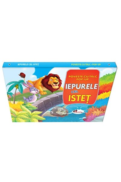 Editura Aramis Poveste cu talc POP-UP. Iepurele cel istet