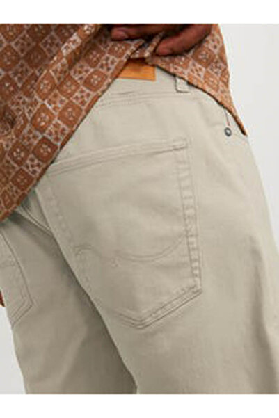 Jack & Jones Jpstrıck Orıgınal Bej Erkek Şort 12165892