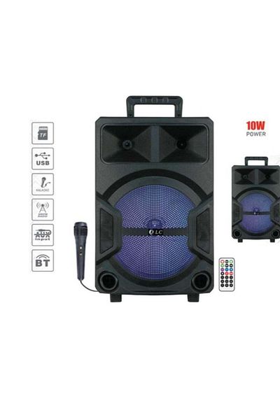 DLC Attractive Light-Up Speaker with Microphone and Remote