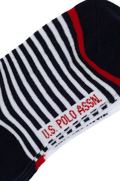U.S. Polo Assn. Erkek Çocuk 2'li Patik Çorap 50311344-VR033