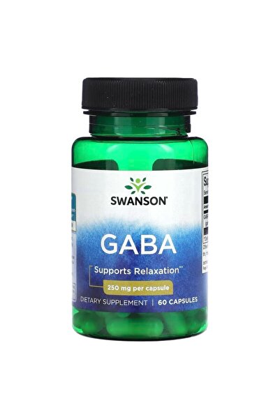 SWANSON Gaba 250 mg 60 capsules 3x adet