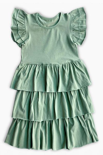 Parla Kids Rochie prințesă verde pentru fetiță