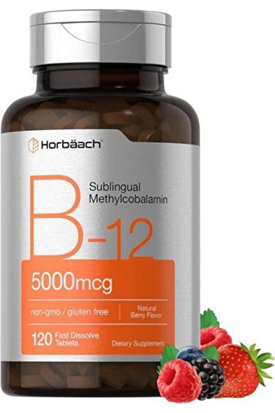 Horbaach B-12 5000Mcg 120 Quick-Solute 120 Tablets