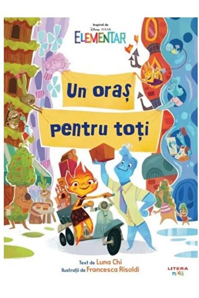 Editura Litera Disney Elementar. Un oras pentru toti, Disney