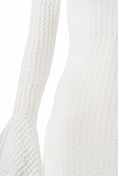 La Sarta Fleur Dress Backless Mini White Dress