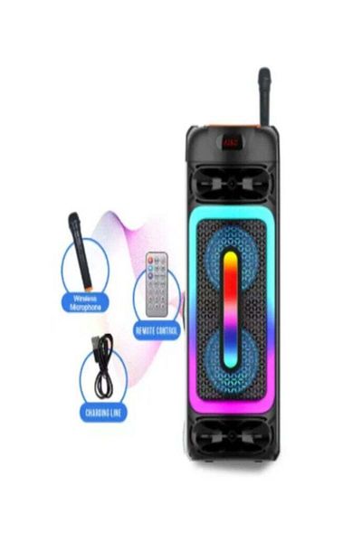 DLC Portable Speaker With Mic & Remote DLC-32422