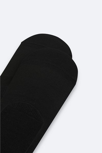 Avva Men's Black Ballerina Socks A51Y8501