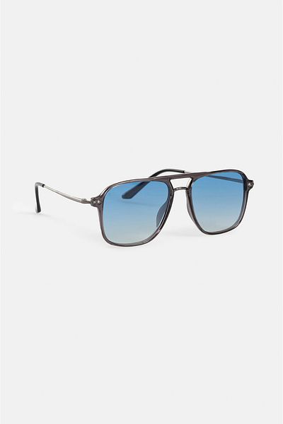 Avva Men's Silver Polarized Sunglasses A51Y8800