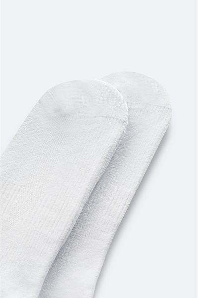 Avva Ανδρικές κάλτσες White Basic Booties B 008530