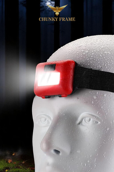 Chunky Frame Kafa Bantlı Led Işık Ayarlanabilir Renkli Kafa Lambası Kitap Oku...