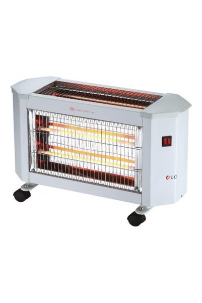 DLC Electric Infrared Heater With Two Heat Settings 1800.0 W DLC-R5831 White