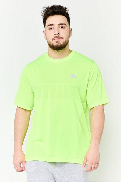 adidas Men Sportswear Fit Short Sleeves Training T-shirt, Green