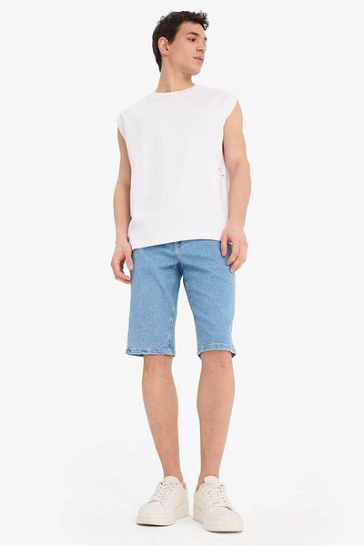 DeFacto White Men's Sleeveless T-Shirt C5040Ax/Wt34