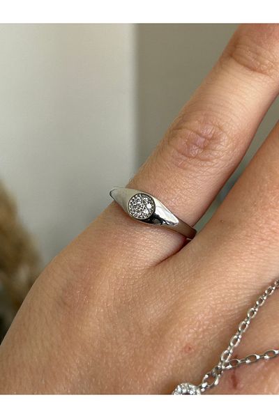 lavanderopa Adjustable Little Finger Ring