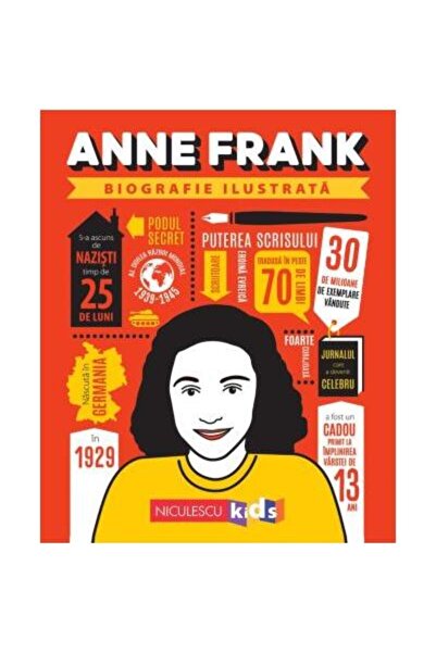 Editura Niculescu Anne Frank. Biografie ilustrata, Antonia Girmacea