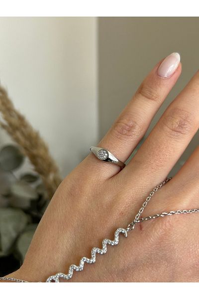 lavanderopa Adjustable Little Finger Ring