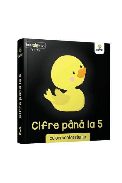 Editura Gama Bebe istet. Cifre pana la 5. Culori contrastante