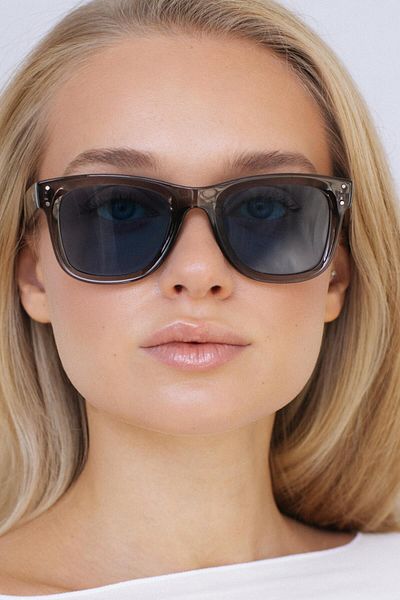 Bilge Karga Belen Gray Blue Sunglasses