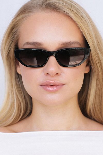 Bilge Karga Aralık Black Green Gradient Sunglasses