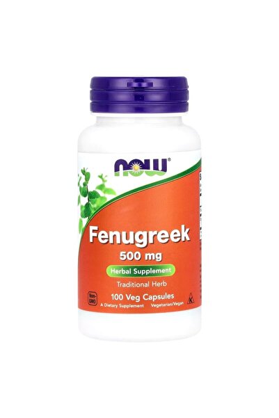 Now Fenugreek 500 Mg 100 Capsules