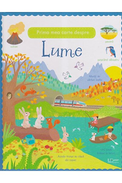 Editura Univers Enciclopedic Junior Prima mea carte despre lume (Usborne)