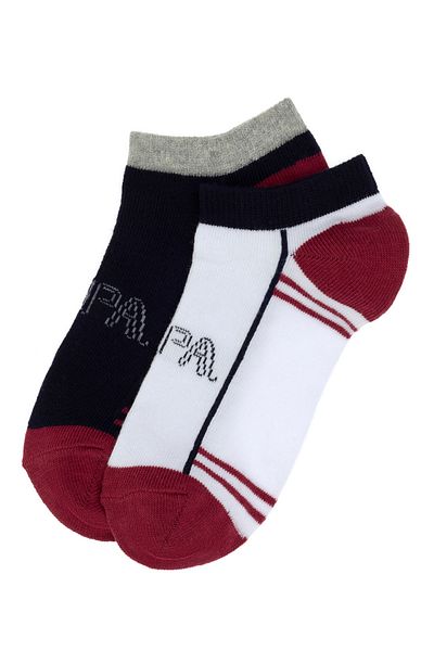 U.S. Polo Assn. Boy's 2-Piece Booties Socks 50311343-Vr033