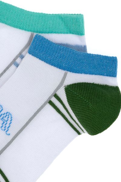 U.S. Polo Assn. Boy's 2-Piece Booties Socks 50311343 -Vr013