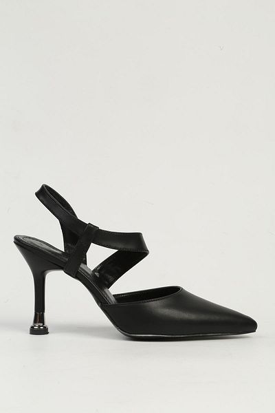Pierre Cardin Black Women's Heeled Shoes Pc-54549