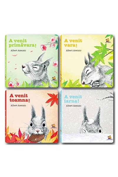 Editura Lizuka Educativ Pachet Anotimpurile (4 carti), Albert Asensio