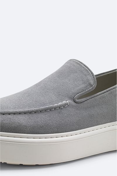 Avva Men's Gray Loafer Shoes A51Y8006